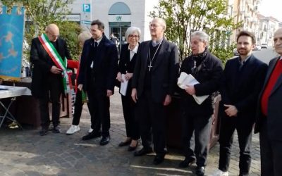 Cerimonia di Intitolazione dei Giardini di P.zza Volta a Mons. Stefano CERRI